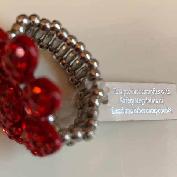 2 paw print stretch rings - Picture 7 of 7